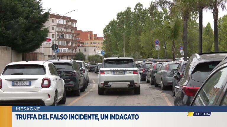Truffa su falso incidente, un indagato
