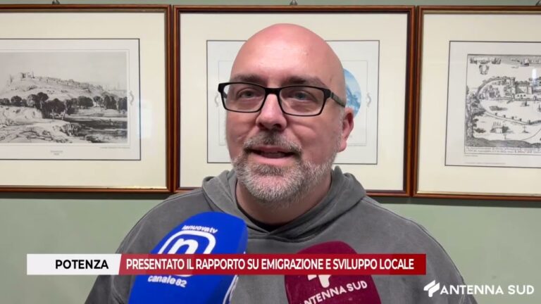 11 MARZO 2026 – POTENZA, PRESENTATO IL RAPPORTO SU EMIGRAZIONE E SVILUPPO LOCALE