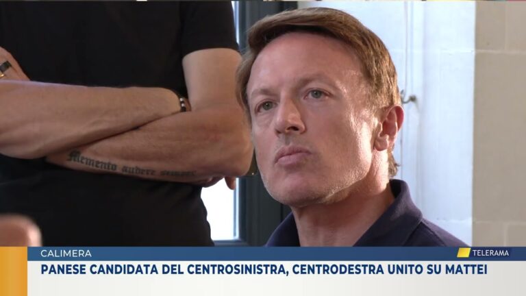 Panese candidata del centrosinistra, centrodestra unito su Mattei