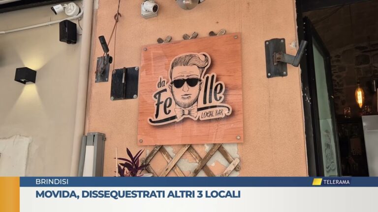 Movida, dissequestrati altri 3 locali