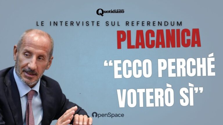 OpenSpace – Cesare Placanica: “Ecco perché voterò sì”