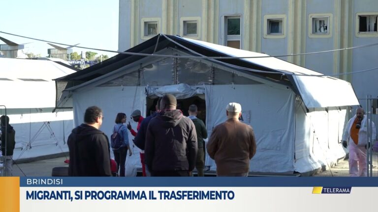 Migranti si programma il trasferimento