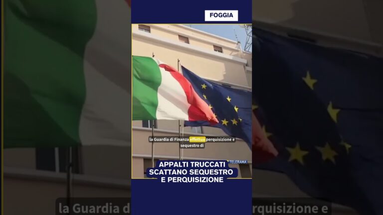APPALTI TRUCCATI SCATTANO SEQUESTRO E PERQUISIZIONE