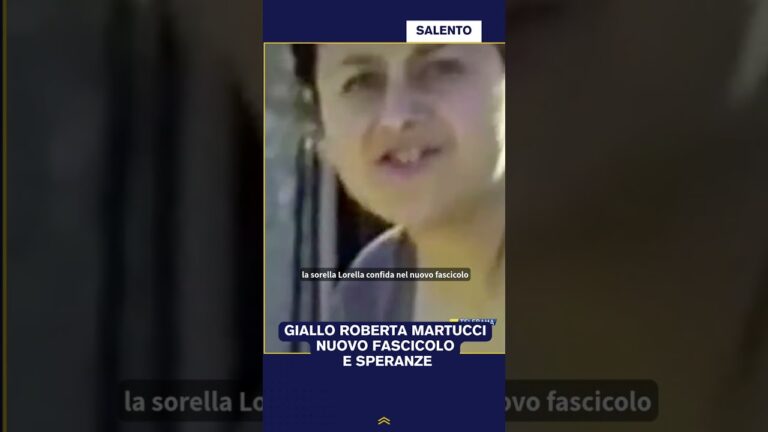 GIALLO ROBERTA MARTUCCI NUOVO FASCICOLO E SPERANZE