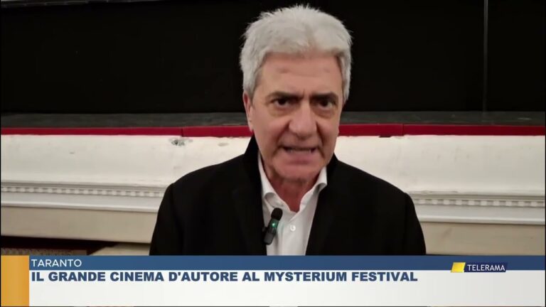 TARANTO IL GRANDE CINEMA D’AUTORE AL MYSTERIUM FESTIVAL