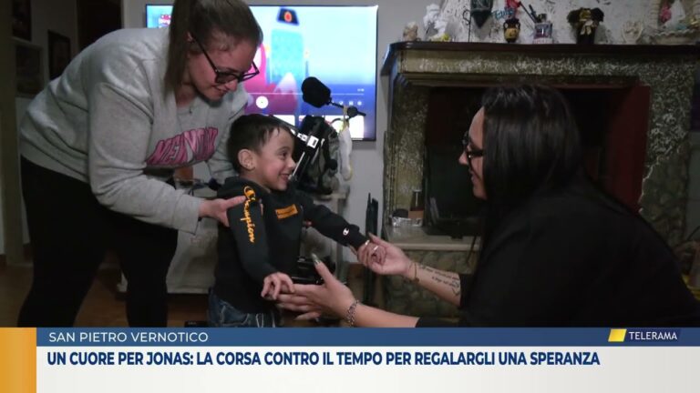 Un cuore per Jonas: la corsa contro il tempo per regalargli una speranza