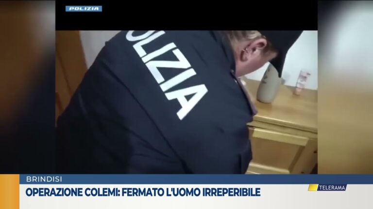 Operazione Colemi: Fermato l’uomo irreperibile