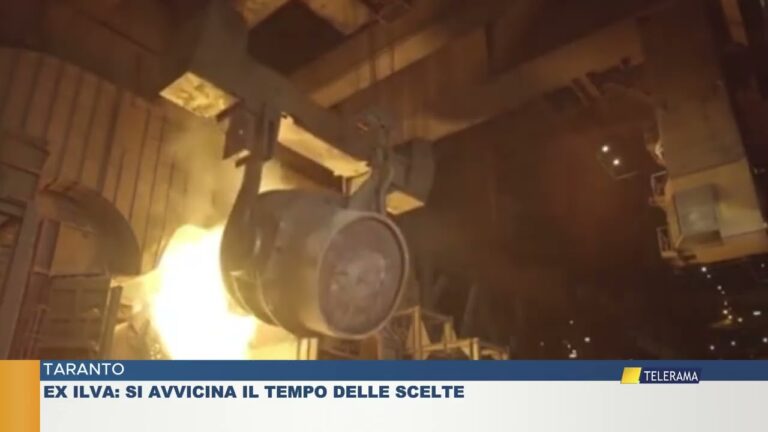 Taranto, ex Ilva: si avvicina il tempo delle scelte