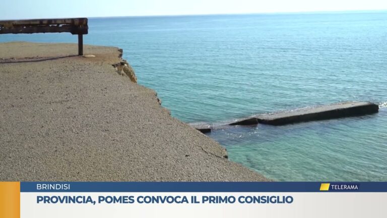 Provincia, Pomes convoca il primo consiglio