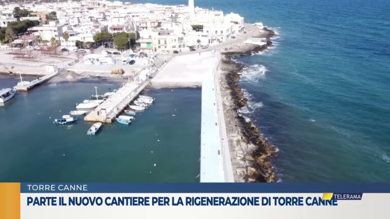 Parte il nuovo cantiere per la rigenerazione di Torre Canne