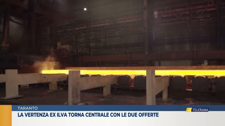 Taranto, la vertenza ex Ilva torna centrale con le due offerte