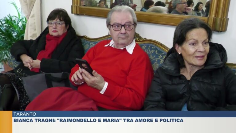 TARANTO.  Bianca Tragni: “Raimondello e Maria” tra amore e politica