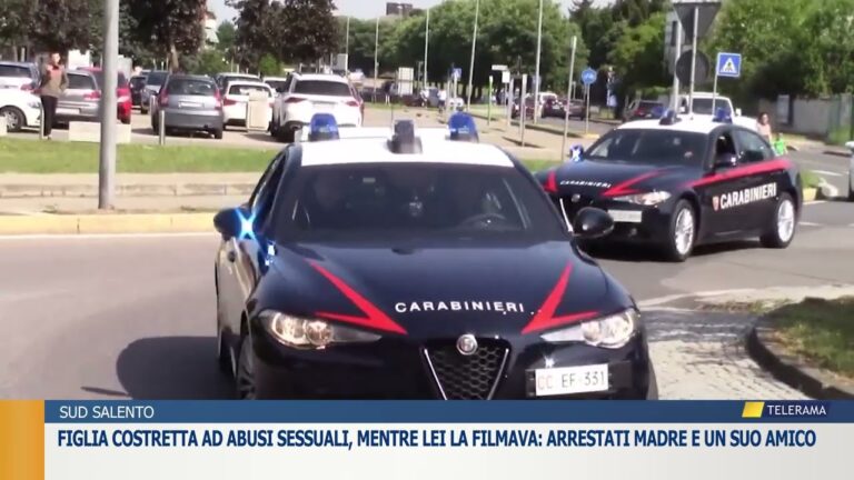 Figlia costretta ad abusi sessuali, mentre lei la filmava: arrestati madre e un suo amico