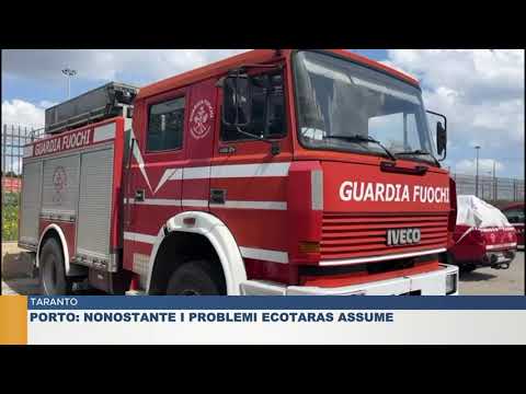 TARANTO.  Porto: Nonostante i problemi ECOTARAS assume