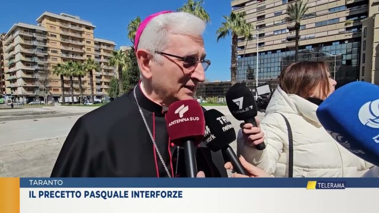TARANTO.Il Precetto Pasquale Interforze