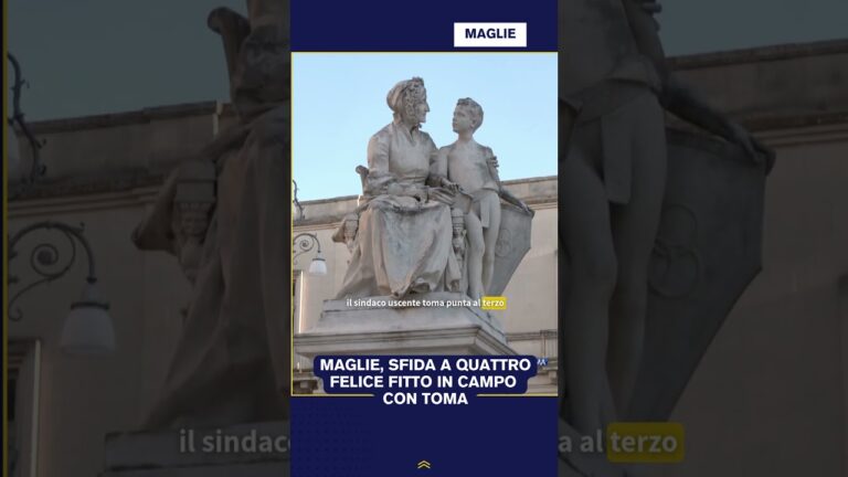 MAGLIE, SFIDA A QUATTRO FELICE FITTO IN CAMPO CON TOMA