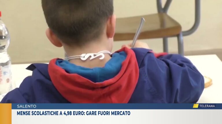 Mense scolastiche a 4,98 euro: gare fuori mercato
