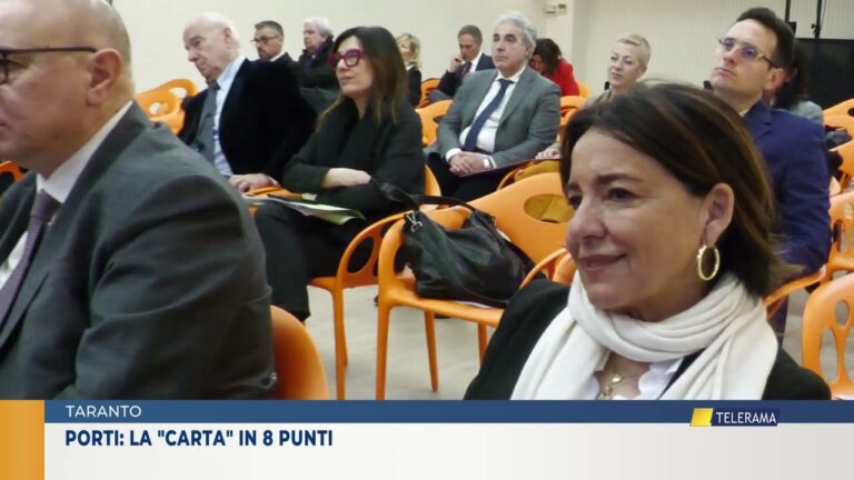 Taranto, porti: la “carta” in 8 punti