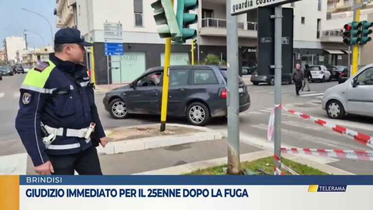 Giudizio immediato per il 25enne dopo al fuga