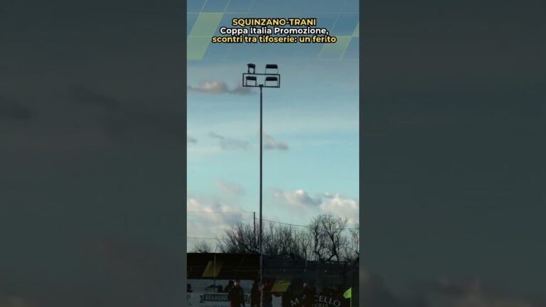 Squinzano, Coppa Italia Promozione, scontri tra tifoserie: un ferito