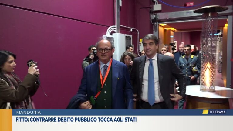 FITTO: CONTRARRE DEBITO PUBBLICO TOCCA AGLI STATI