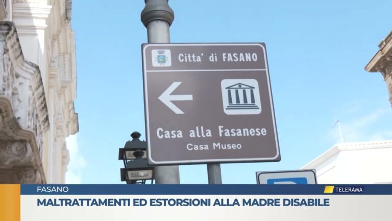 Maltrattamenti ed estorsioni alla madre disabile