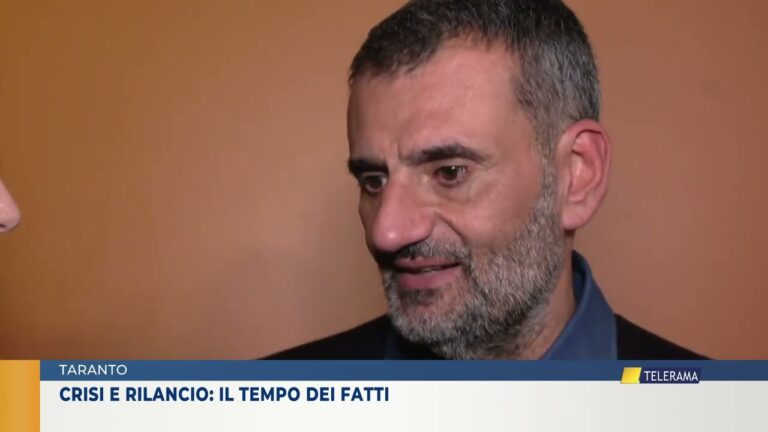 TARANTO Crisi e rilancio: il tempo dei fatti