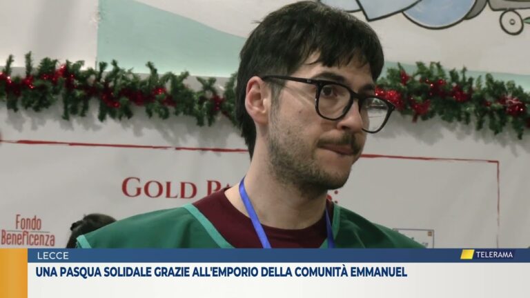 Una Pasqua solidale grazie all’Emporio della Comunità Emmanuel