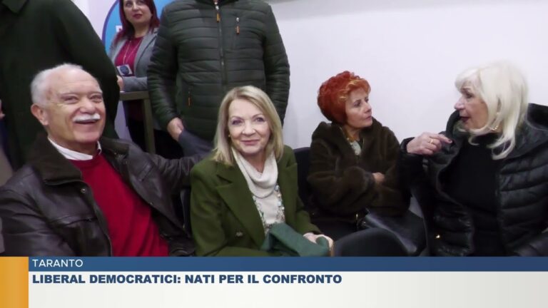 TARANTO.  Liberal Democratici: Nati per il confronto