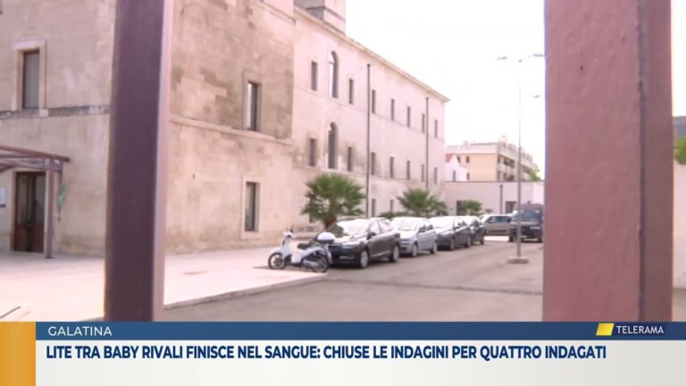 Lite tra baby rivali finisce nel sangue: chiuse le indagini per quattro indagati