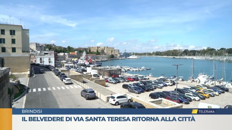 Il belvedere di via Santa Teresa ritorna alla città