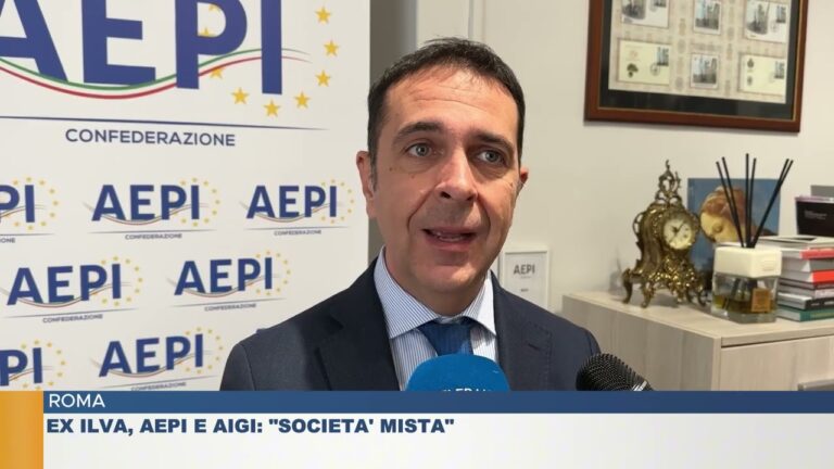 ROMA.  Ex Ilva, AEPI e AIGI: “Societa’ miste”