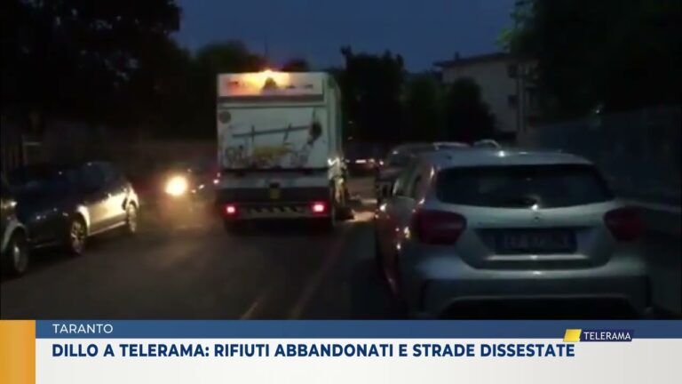 DILLO A TELERAMA TARANTO DEL 7 APRILE 2026