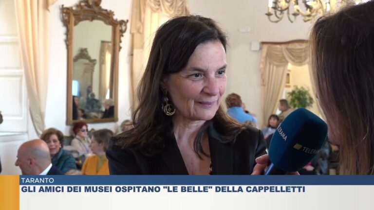 TARANTO.  Gli Amici dei Musei ospitano “LE BELLE” della Cappelletti