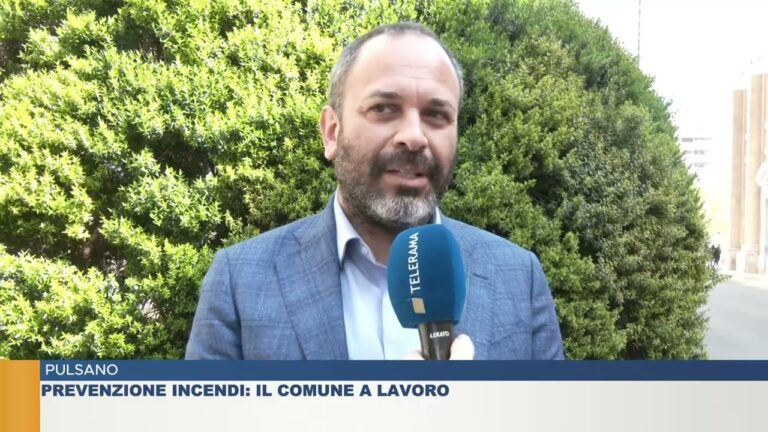PULSANO.  Prevenzione incendi: Il Comune a lavoro
