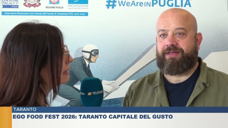 TARANTO.  Ego Food Fest 2026: Taranto capitale del gusto