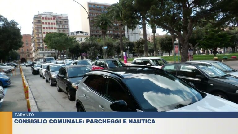 TARANTO.  Consiglio Comunale: Parcheggi e nautica