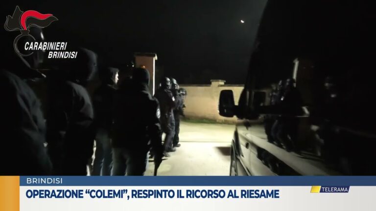 Operazione “Colemi”, respinto il ricorso al riesame