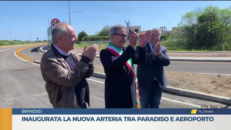 Inaugurata la nuova arteria tra paradiso e aeroporto
