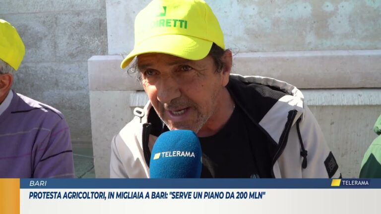 PROTESTA AGRICOLTORI, IN MIGLIAIA PER CHIEDERE “UN PIANO DA 200 MLN”