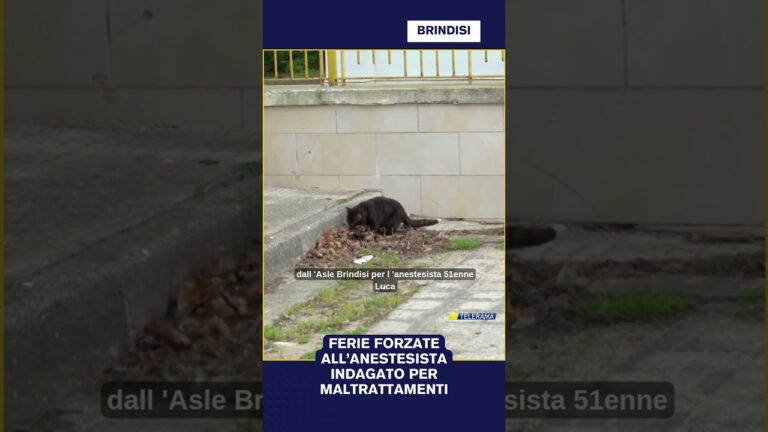 FERIE FORZATE ALL’ANESTESISTA INDAGATO PER MALTRATTAMENTI