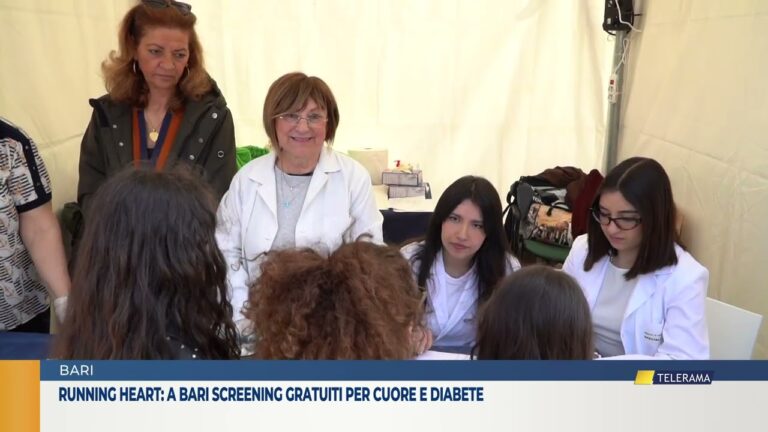 Running Heart: a Bari screening gratuiti per cuore e diabete