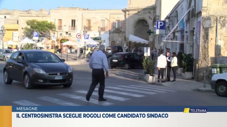 MESAGNE. il centrosinistra sceglie rogoli come candidati sindaco
