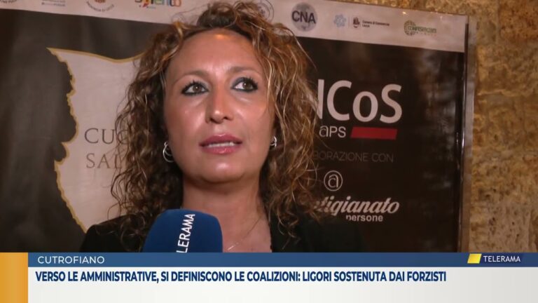 Verso le amministrative, si definiscono le coalizioni: Ligori sostenuta dai forzisti