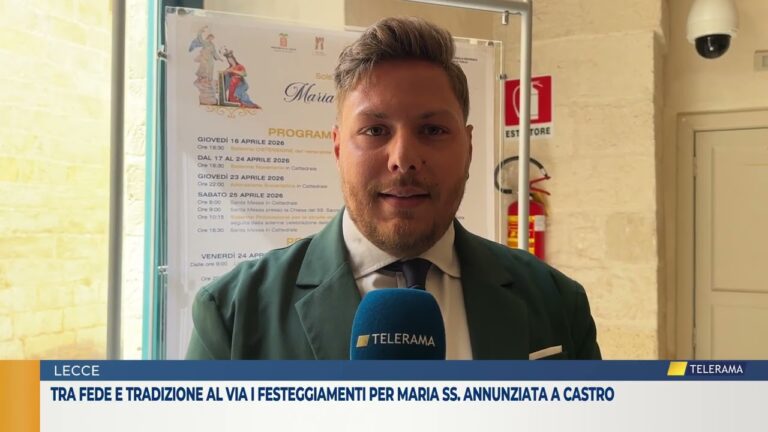 Tra fede e tradizione al via i festeggiamenti per Maria SS. Annunziata a Castro
