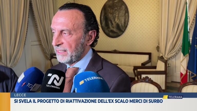 SI SVELA IL PROGETTO DI RIATTIVAZIONE DELL’EX SCALO MERCI DI SURBO
