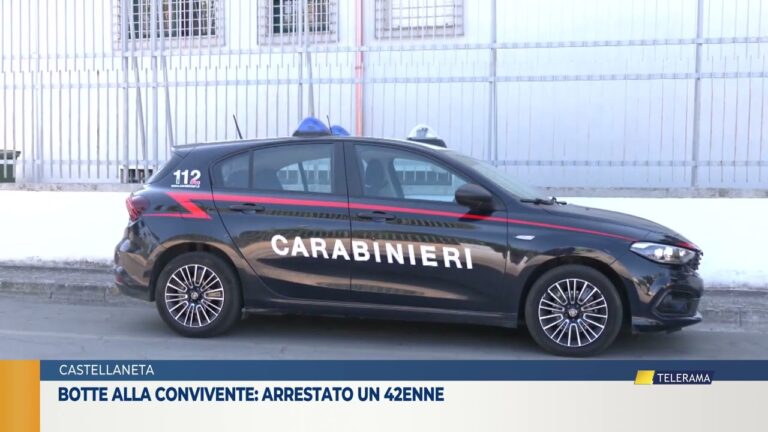 Castellaneta, botte alla convivente: arrestato un 42enne