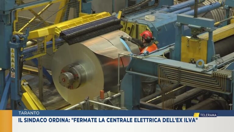 TARANTO. il sindaco ordina: “fermate la centrale elettrica dell’ex ilva”