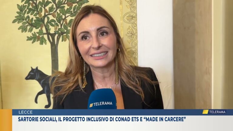 Sartorie sociali, il progetto inclusivo di Conad Ets e “Made in carcere”