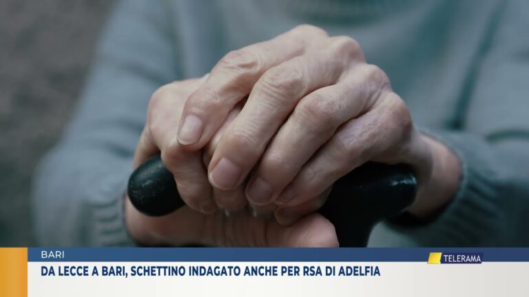 DA LECCE A BARI, SCHETTINO INDAGATO ANCHE PER RSA DI ADELFIA